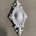 Овальний поліуретановий декоративний стельовий медальйон
